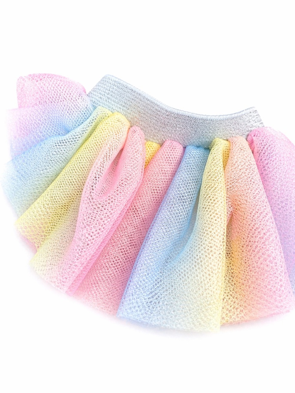 🐶 🐱 EYECANDY Rainbow Pastel Pet Tutu Skirt Small Dog Cat Photo Prop